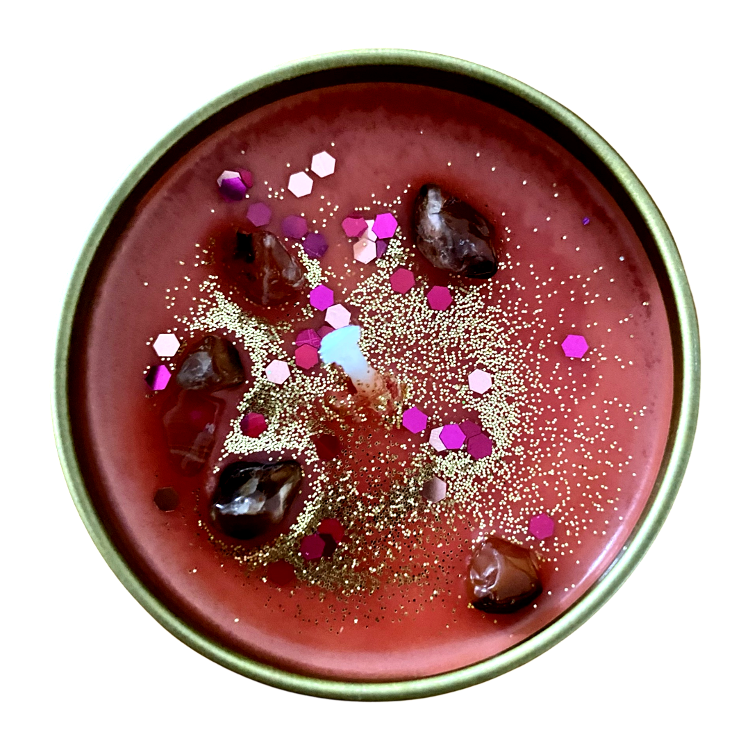 Raven’s Hearth - Wholesale Reiskaarsen - Ontsteek Sacraal Chakra Kaars | Jasmijn & Roos | Veganistisch2