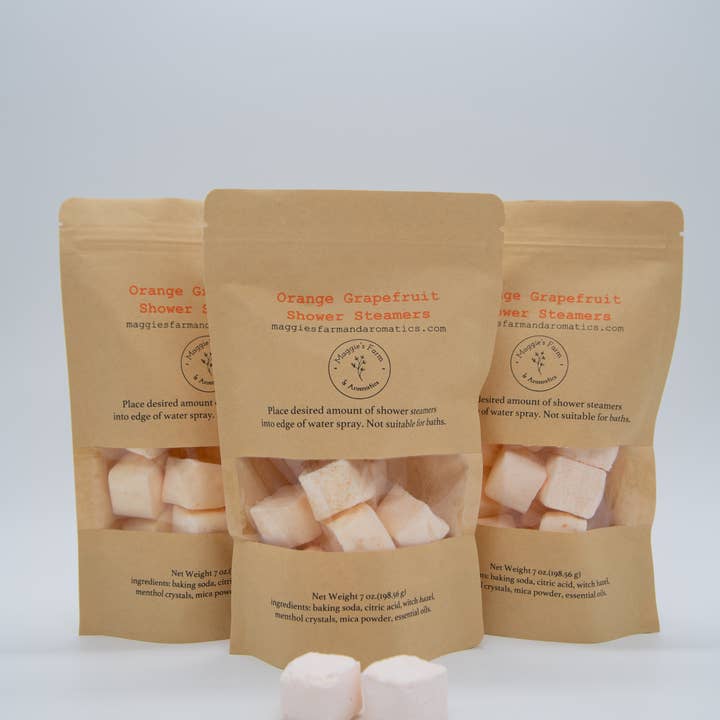 Maggie's Farm & Aromatics - Wholesale Shower Steamer/Bomb - Shower Steamers/ Natural Shower Steamers/ Shower Bombs2