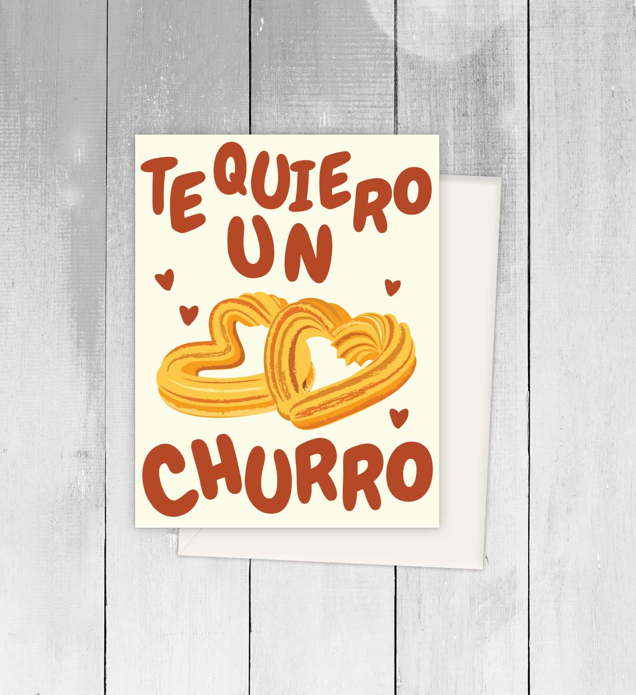 Viva Greetings - Wholesale Love Card - Love You Lots Churro Spanish Greeting Card
