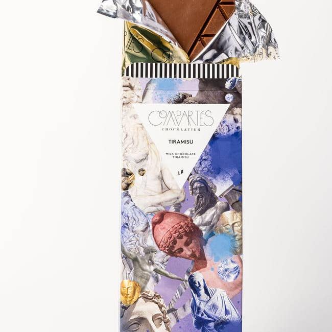 Compartes Chocolate - Wholesale Chocolate Bar - Tiramisu Chocolate Bar