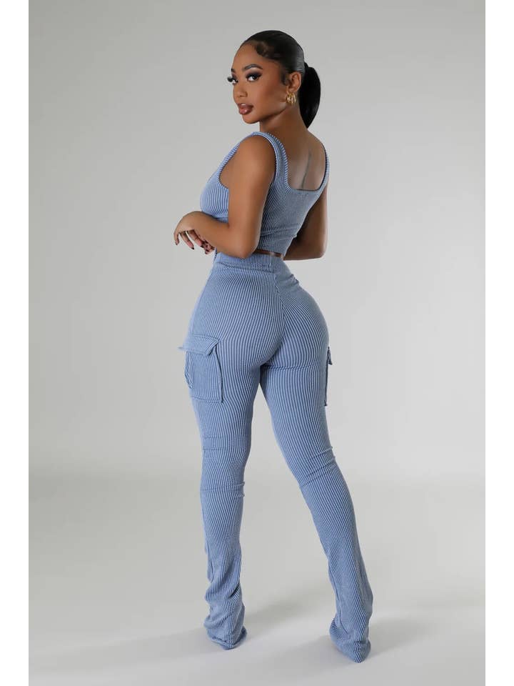 Boswell - Vente Ensemble haut et pantalon (PAS d'intérieur) - Femme - ENSEMBLE HAUT COURT ET PANTALON À POCHES1