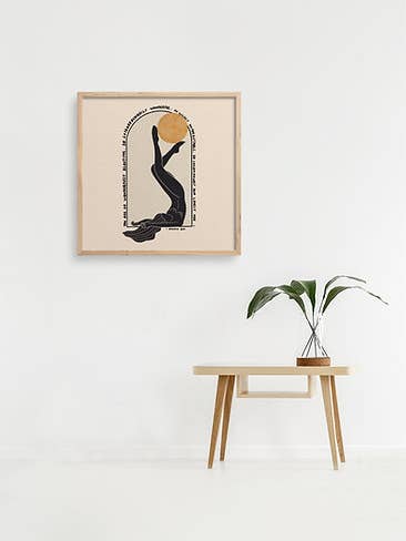 Wonderfully Beautiful - Danica Gim Art Print for wholesale by Danica Gim Art