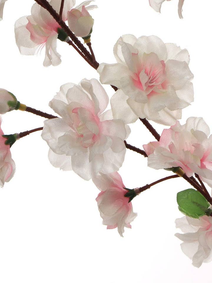 Pink Cherry Blossom Flowers, Three 36 Inch Blossom for wholesale by Larksilk