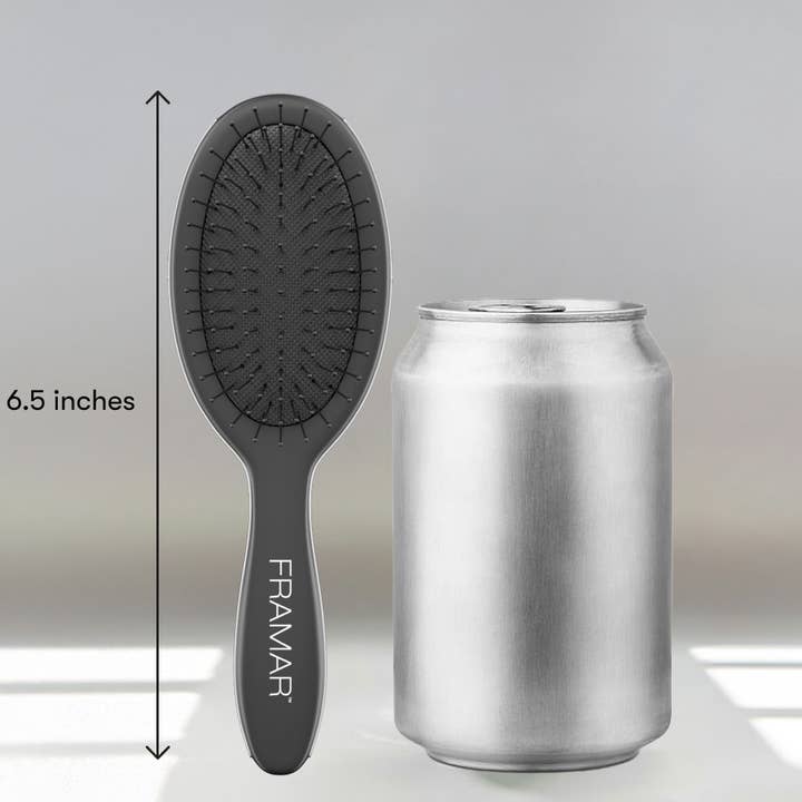 Framar Hair Brushes & Hair Accessories - Wholesale Hair Brush/Comb - FRAMAR Mini Hair Brush, Travel Hair Brush, Black Mini Brush13
