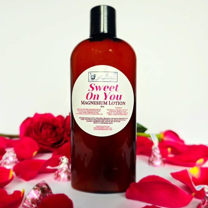 Magnesium Lotion (Pink Purple 2026) for wholesale by The Pampered Hen
