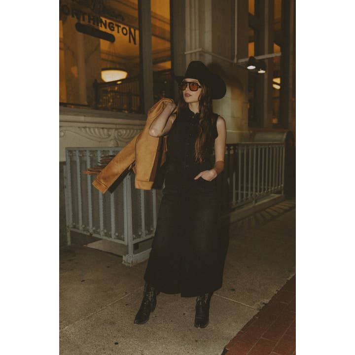 Rodeo Hippie - Wholesale Dress - Women's - WALK THE LINE DENIM DRESS (Pre-pack 1/2/2/1)1