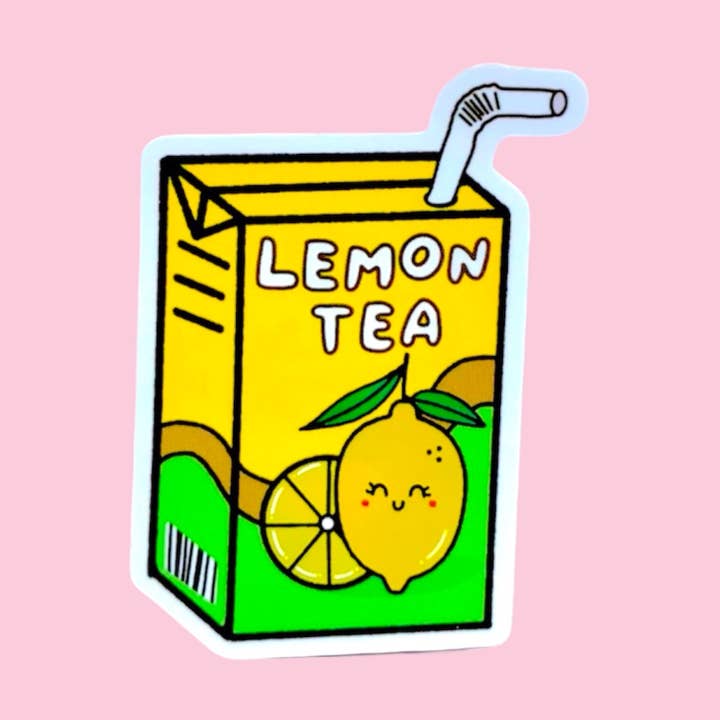Lemon Tea sticker for wholesale by illustrationlisa