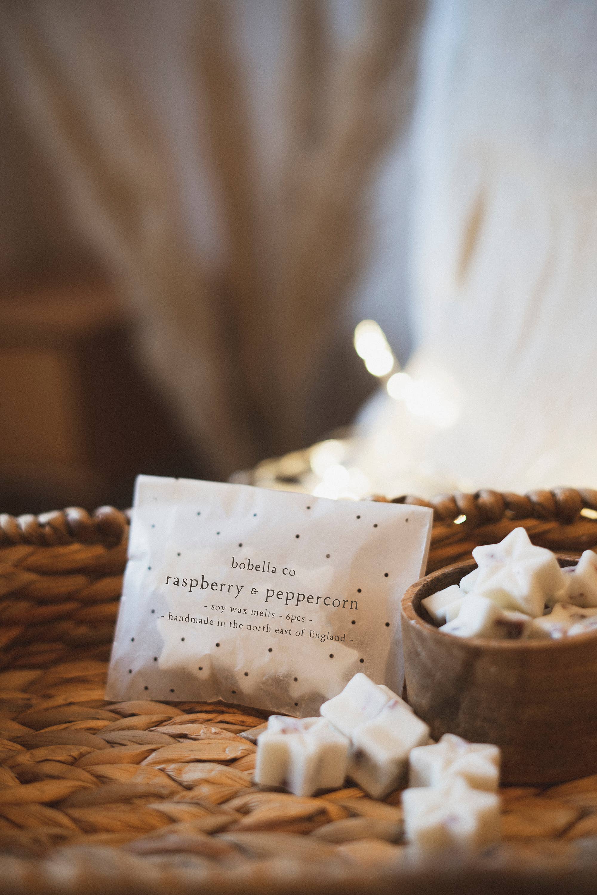 Bobella Co. – wholesale Wax melt – Raspberry & Peppercorn Soy Wax Melts1
