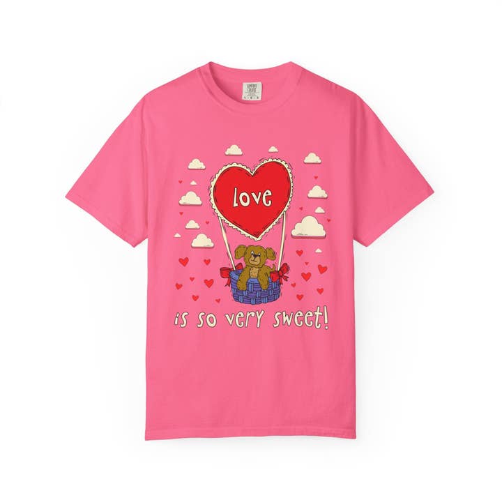 Love is So Very Sweet Cute Puppy Tee for wholesale by Opal and June