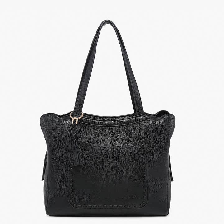 Jen & Co. - Vente Tote bag – femme - Sac à dos en cuir vieilli M2601 Hunter avec poche1