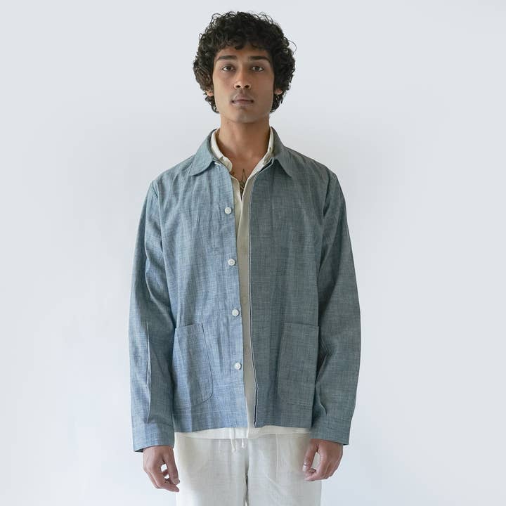 Roamer Jacket (Chambray) for wholesale by Of—No Nation