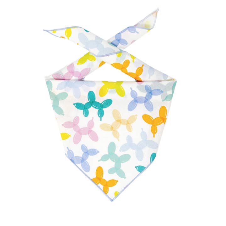 Balloon Dog Bandana | Dog Birthday | Pet Bandana | Party for wholesale by Paisley Paw Designs