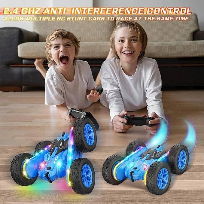  Pack Mix Match Colors  Double-Sided 360° Rotating 4WD Remote Control Car Rc Cars for wholesale on Faire2