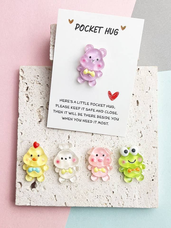 Pocket Hug Cute Animals for wholesale by Magia Design