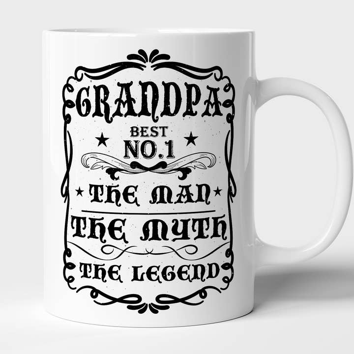 The Man The Myth The Legend Mug, Fathers Day Gifts for Dad for wholesale by byMerryWorks