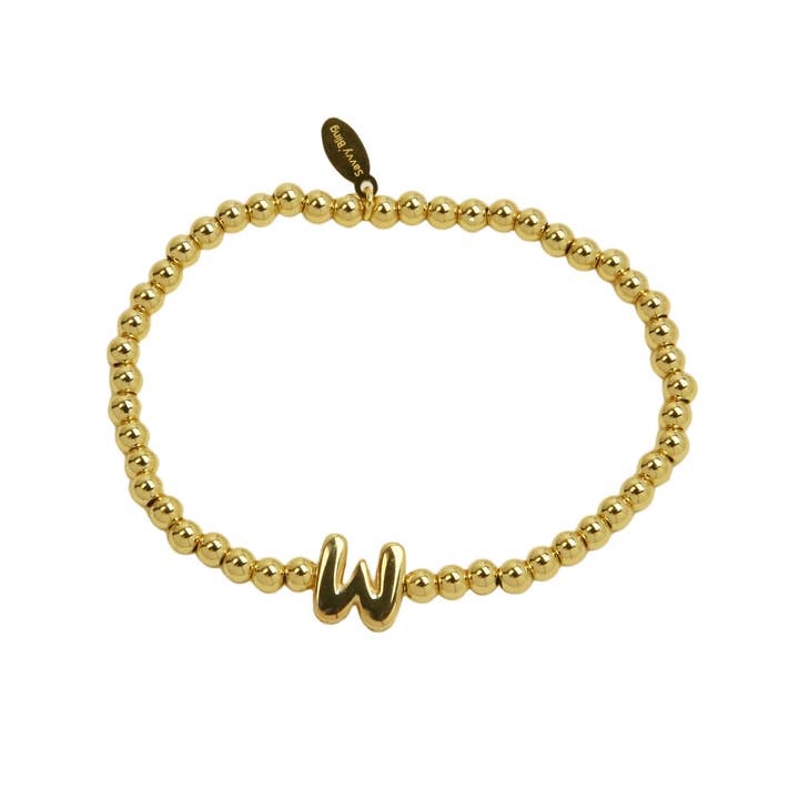 Savvy Bling - Wholesale Beaded Bracelet - Initial Bubble Bracelet23