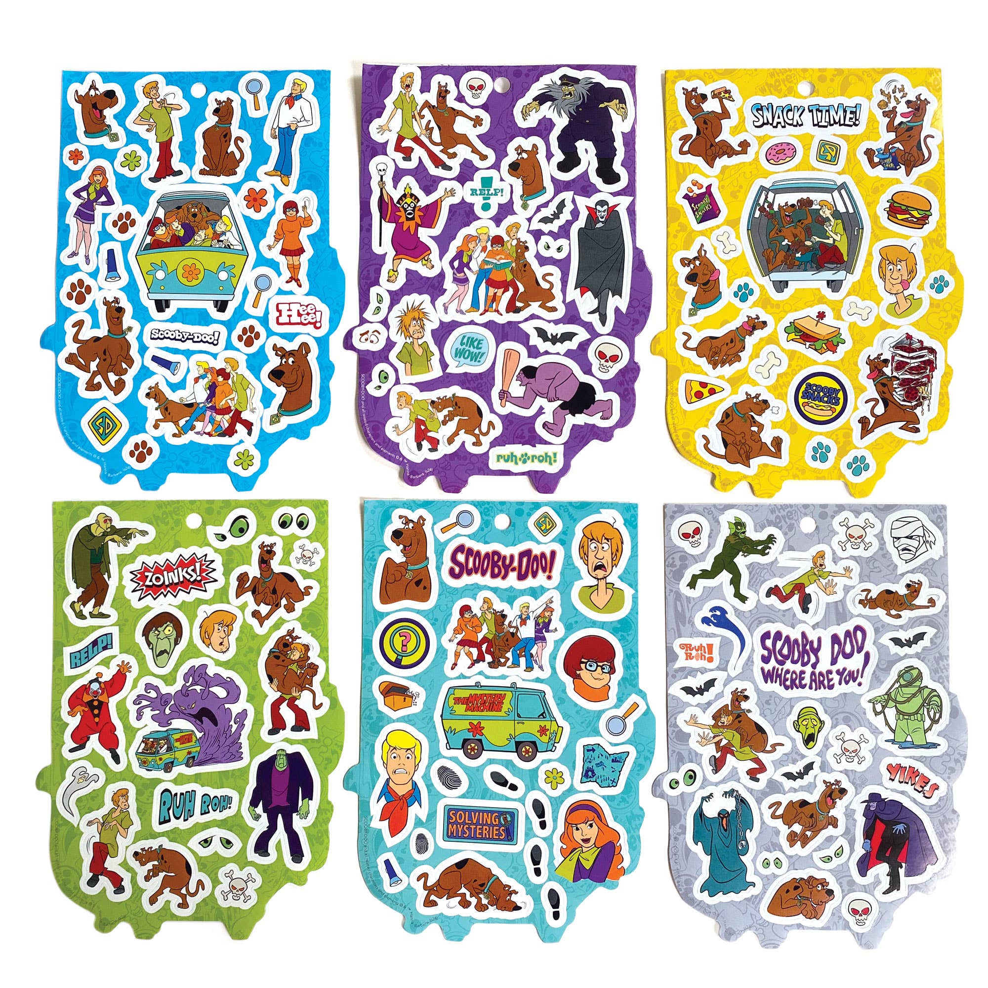 Paper House Productions – wholesale Klistermärke – Scooby Doo Klistermärkesbok3