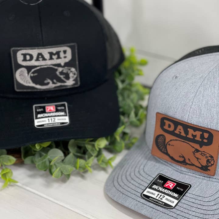 CMD Wholesale - Vente Casquette de camionneur – unisexe - Casquette Angry Beaver Patch Snapback pour adulte