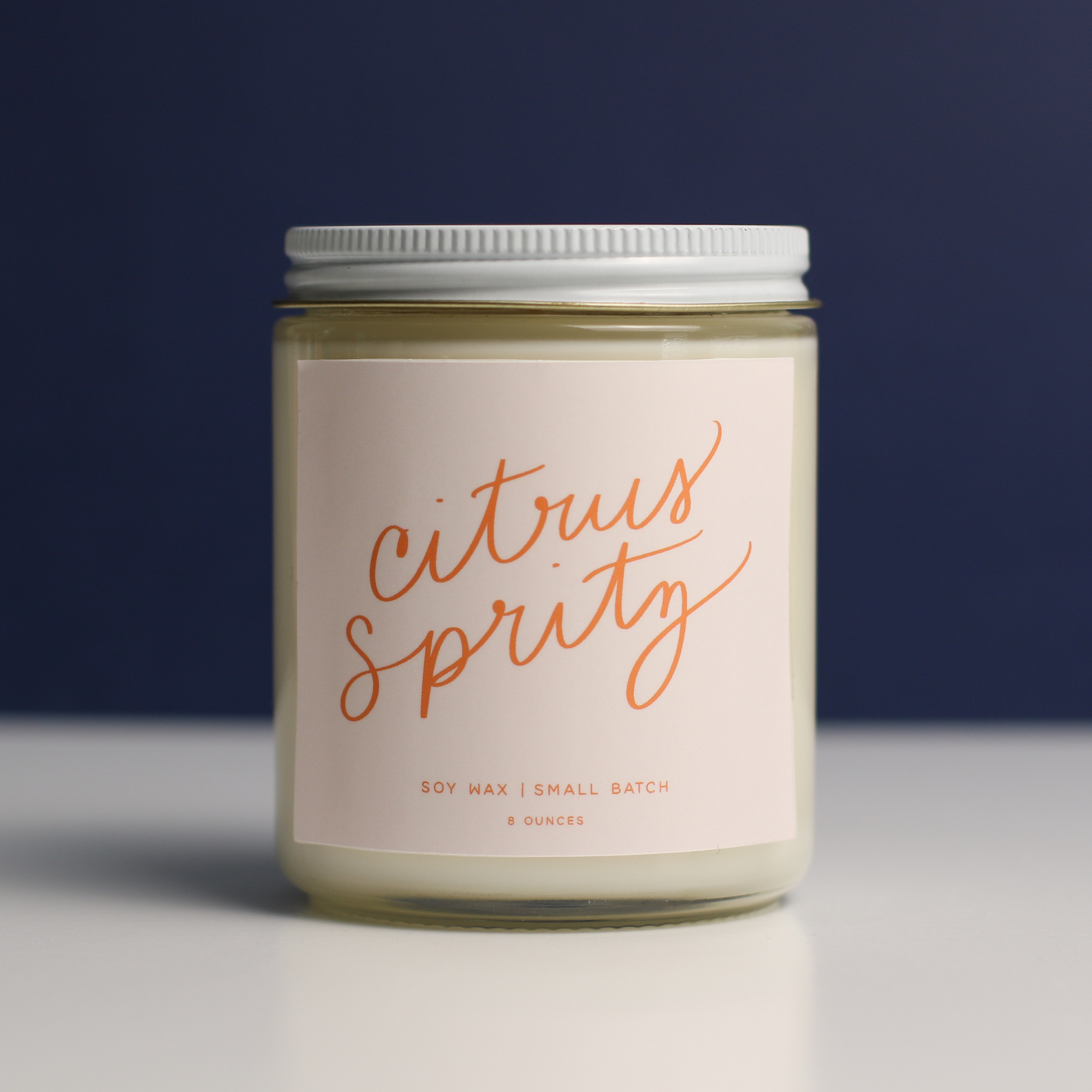 Poured Goods - Wholesale Jar/Filled Candle - Citrus Spritz - Candle4