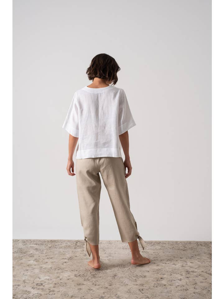 LUXMII - Wholesale Blouse – Women’s - Hecate Top White4