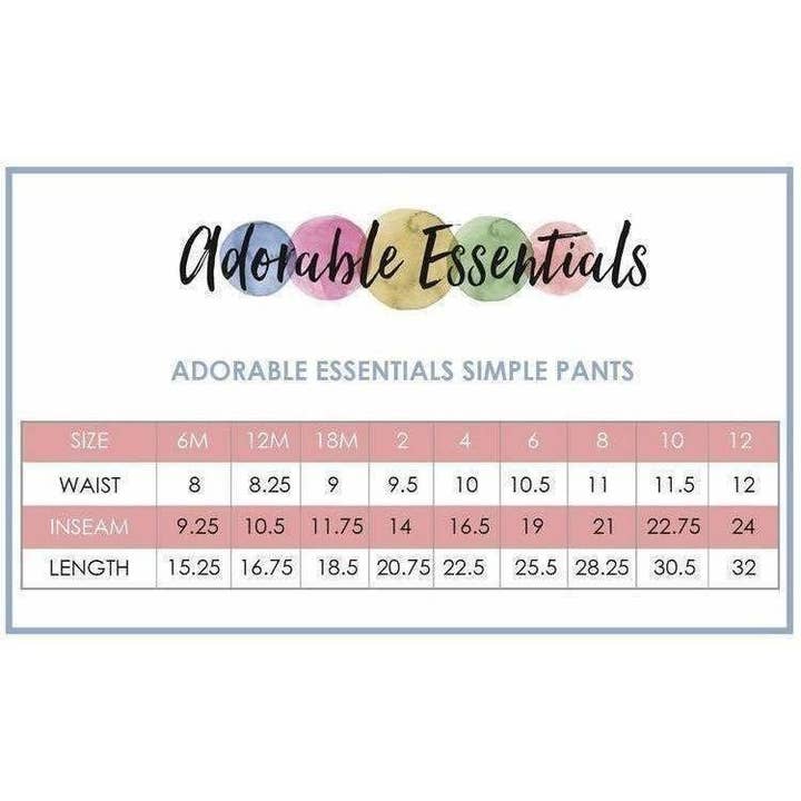 Adorable Essentials - Wholesale Pants - Kids - Simple Pants Leggings17