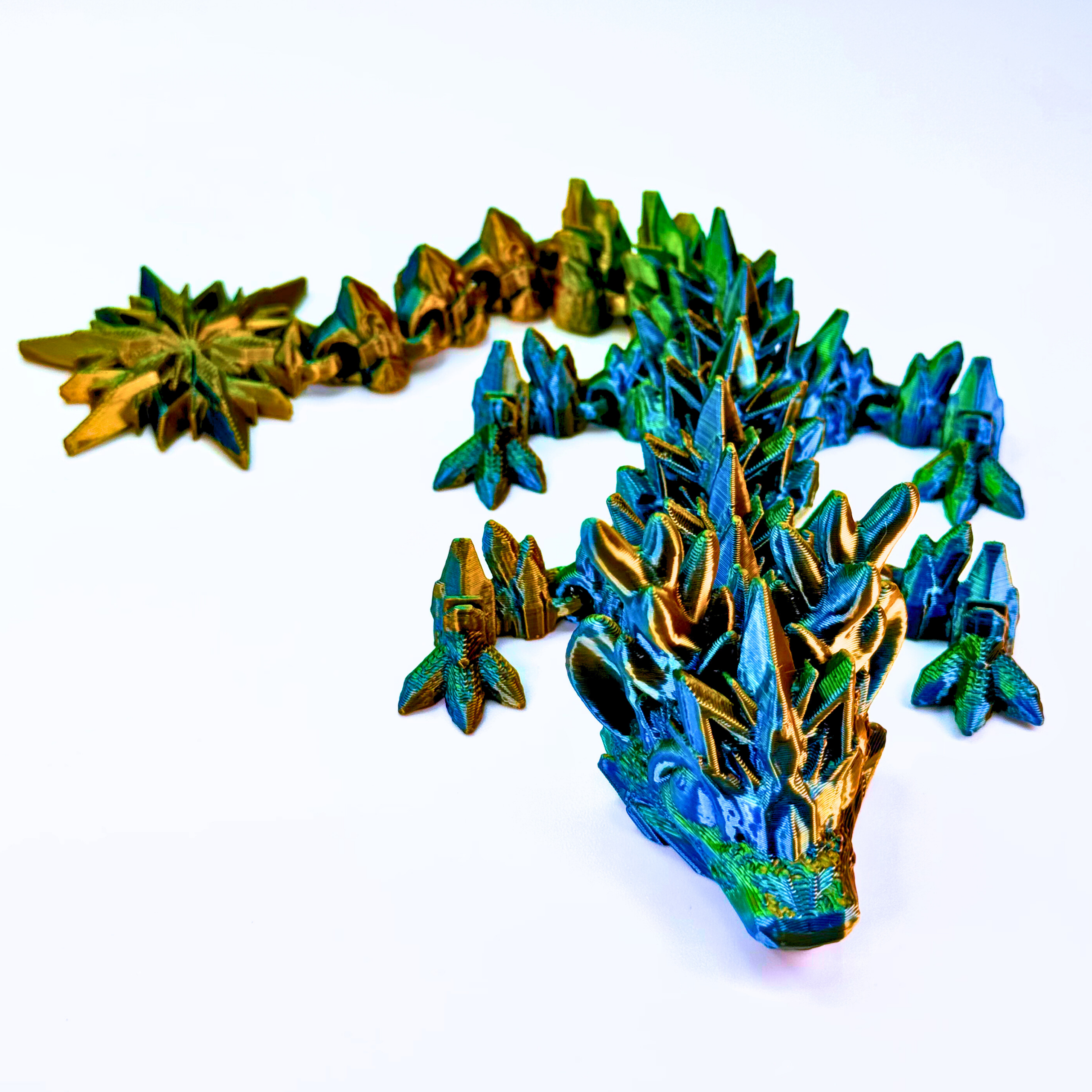 Dragon Fidgets - Wholesale Fidgetspeelgoed - Kinderen - 9" Rendier Sneeuwvlok Winter Draak Fidget Speelgoed15