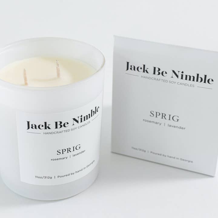 Jack Be Nimble Candles – Vela em jarro/copo por atacado – Vela de soja perfumada com raminho de 11 onças4
