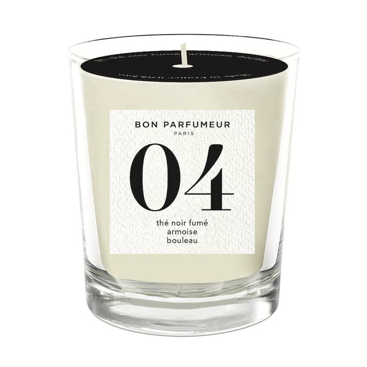 Bon Parfumeur - Wholesale Jar/Filled Candle - 04 - Smoked black tea mugwort birch0