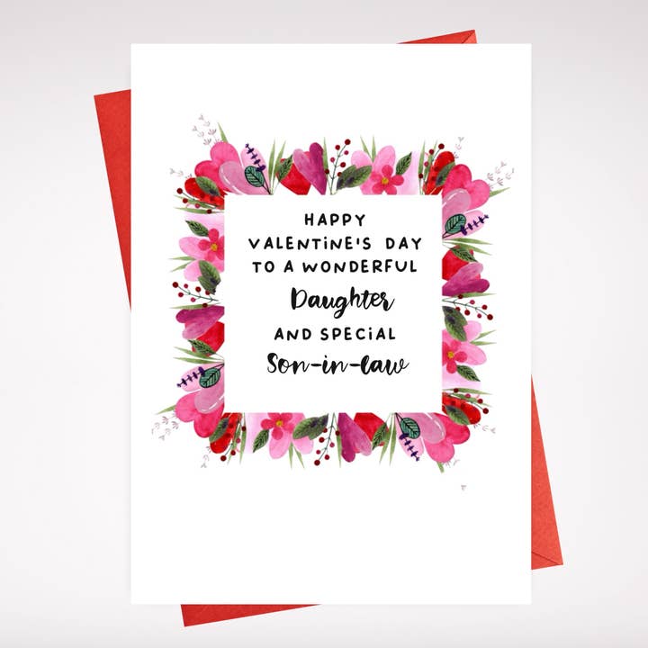 Valentine's Day Card Daughter and Son in Law for wholesale by Card & Story