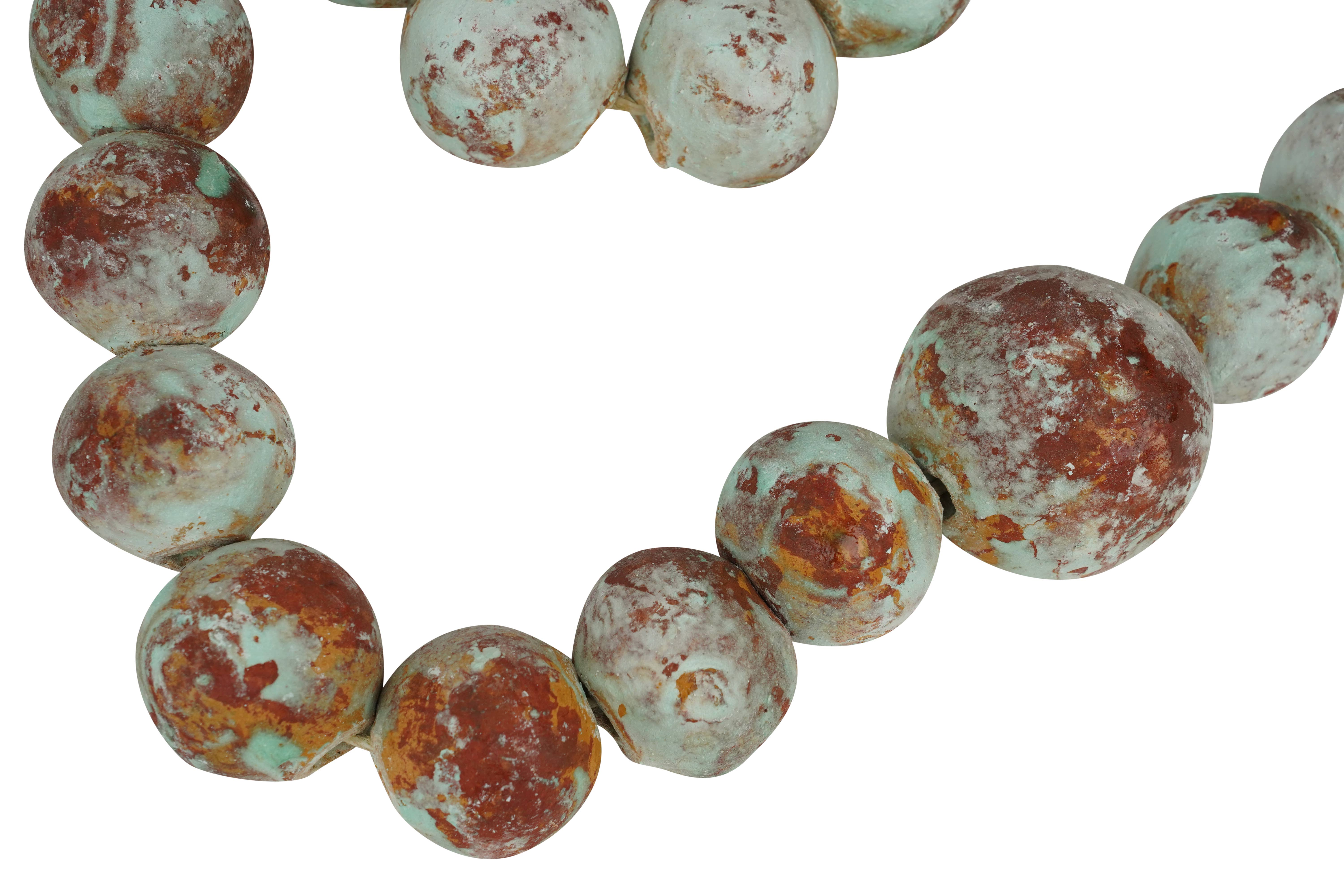 My Amigos Imports - Wholesale Prayer Beads Necklace - Hope Clay Rosary-Beads-Gorgeous-6 Sizes-Handmade-Turquoise15