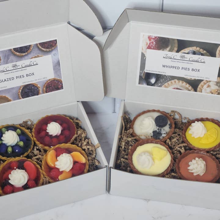 Pie Melts Box Sets for wholesale by Triple C Candle Company