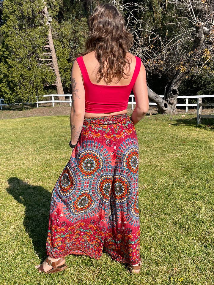 Zig Zag Asian Collection - Wholesale Pants - Women's - Shiva Mandala Pants7