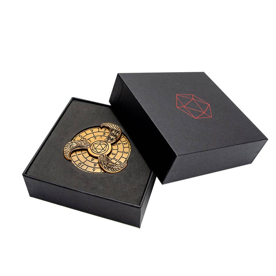 Tabletop Dominion Limited – wholesale Tärning – Profetiahjul | Tärningsspinner | Forntida guld3