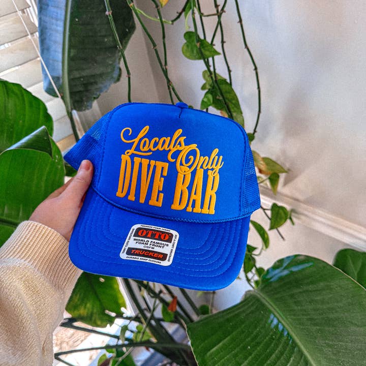 The Clandestine Underground - Wholesale Trucker Hat - Unisex - Locals Only Dive Bar, Western Trucker Hat3