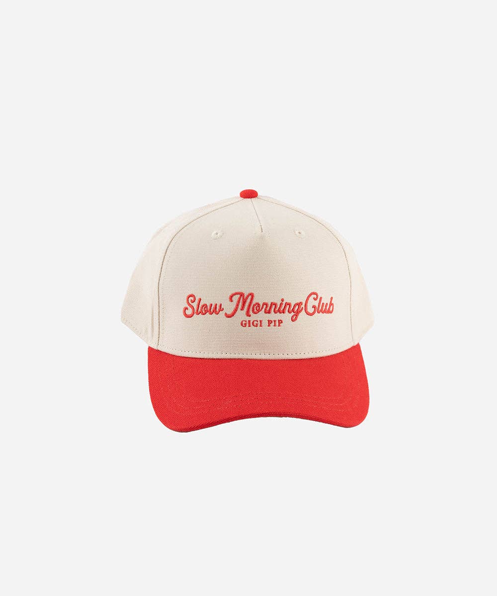 Gigi Pip - Wholesale Trucker Hat - Women's - Slow Morning Club Canvas Trucker16