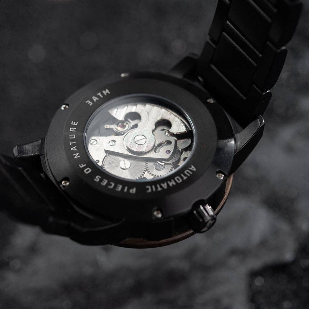 Nordic Wood - Wholesale Wrist Watch - Men's - Lave Noire3