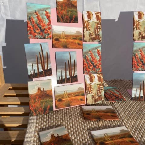 Aimants de réfrigérateur photo de désert pour la vente par Desert Analog