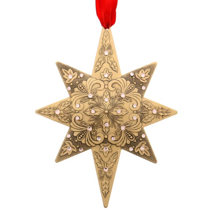 Édition limitée Centennial Star, Holly and Ivy - Bronze pour la vente par Wendell August