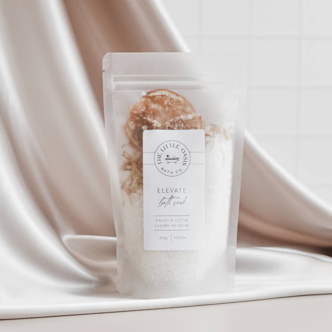 The Little Oasis Bath Co. - Wholesale Bath soak/milk - ELEVATE | MAGNESIUM BATH SOAK - STANDARD