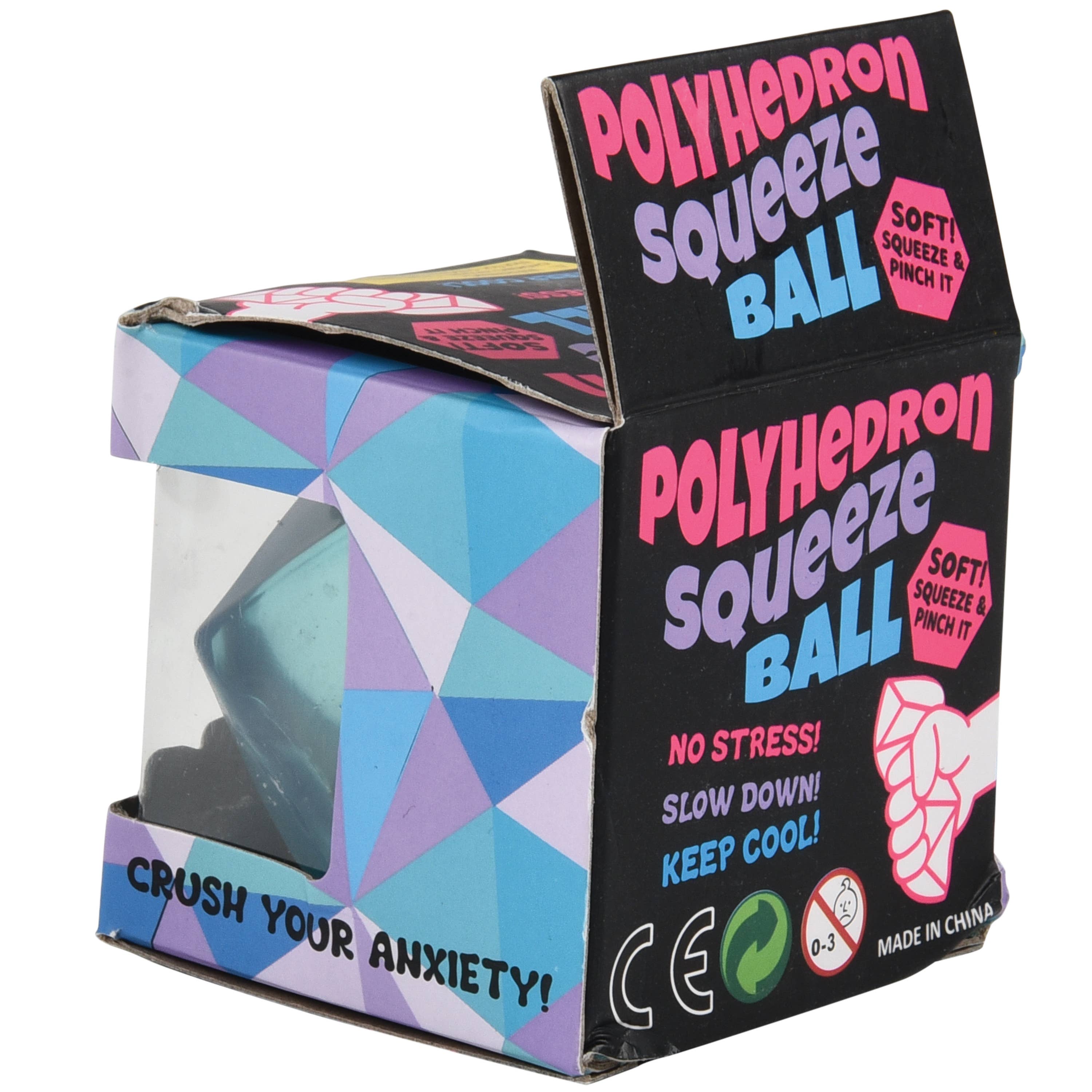 US Toy Company - Wholesale Squishy Toy - Kids & Baby - Geo Squish Sugar Ball 12-Unit Display1