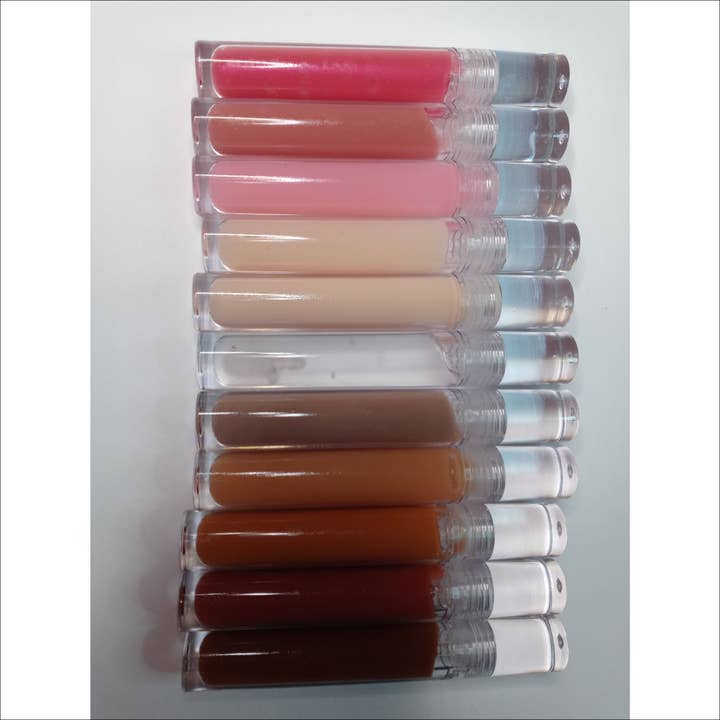 Alvion's Creations - Wholesale Lip-gloss - Nude Lip Gloss Collection (Tall)2