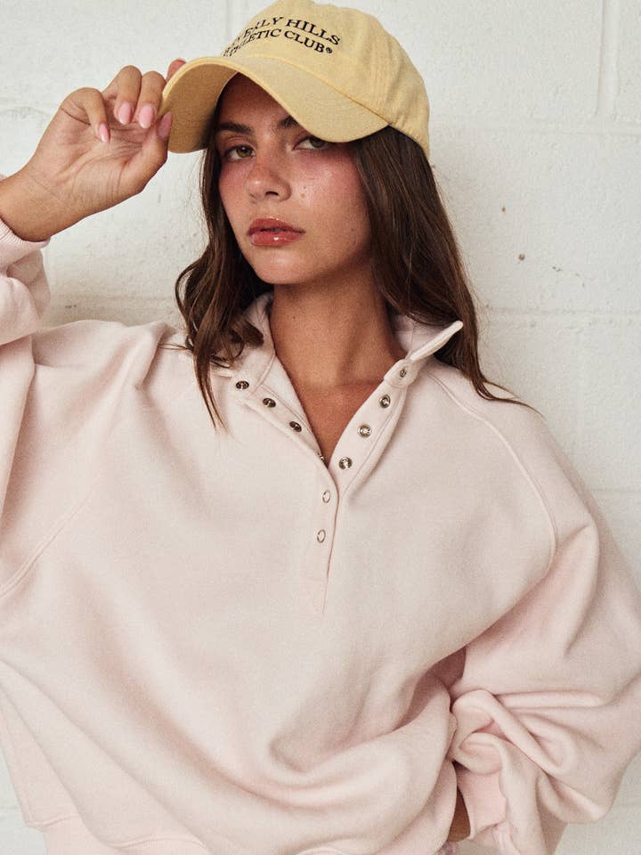 PT16060 - Piper Snap Button Collared Sweater for wholesale by Papermoon