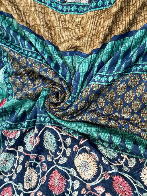 bhavnas boutique – Engroshandel Kjole - Dame – Festtøj Indisk saree silke håndlavet til kvinder silke saree