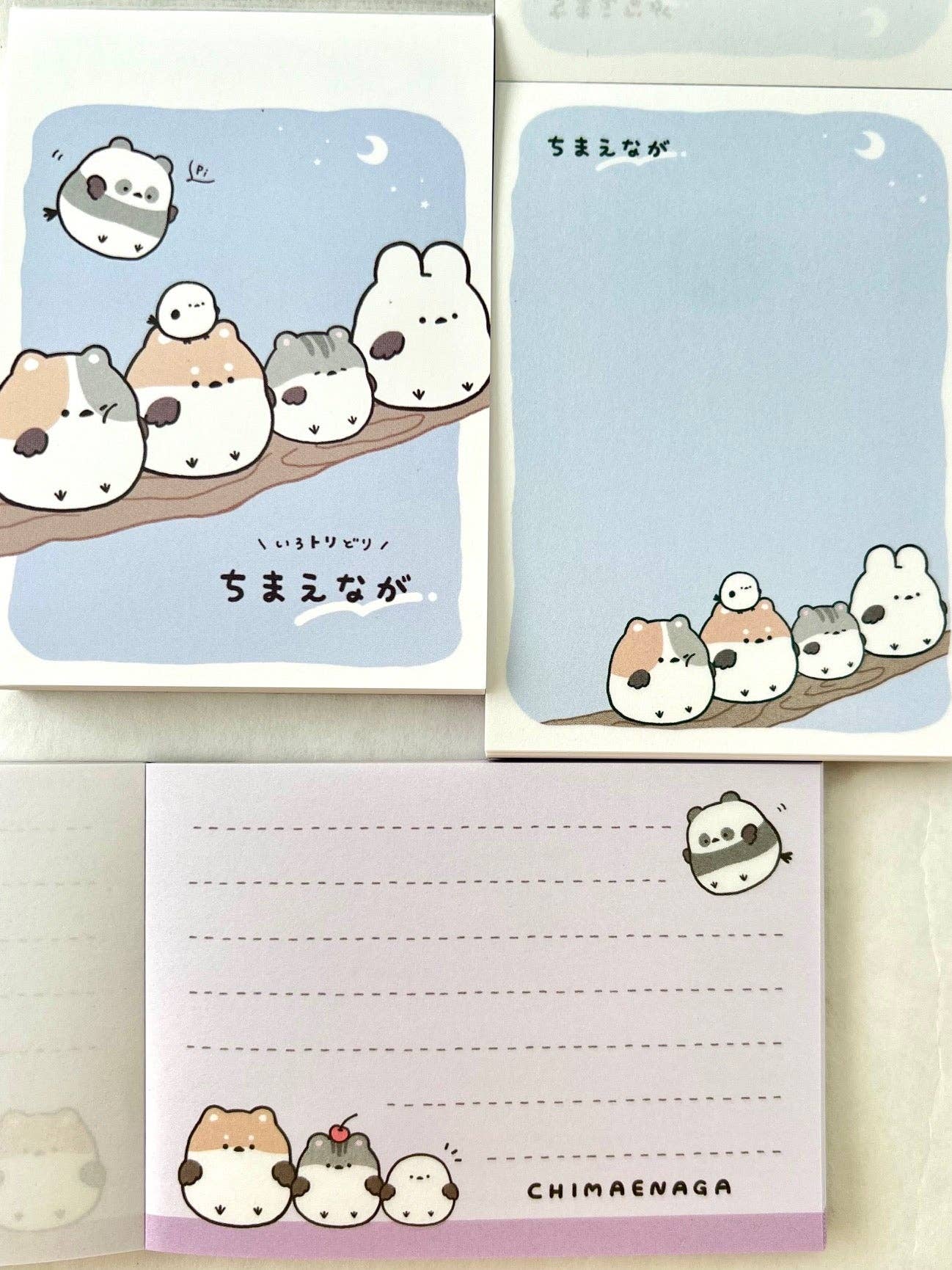 BCmini - Wholesale Notepad - 114552 Round Animal Birds Animals Mini Notepad-1010