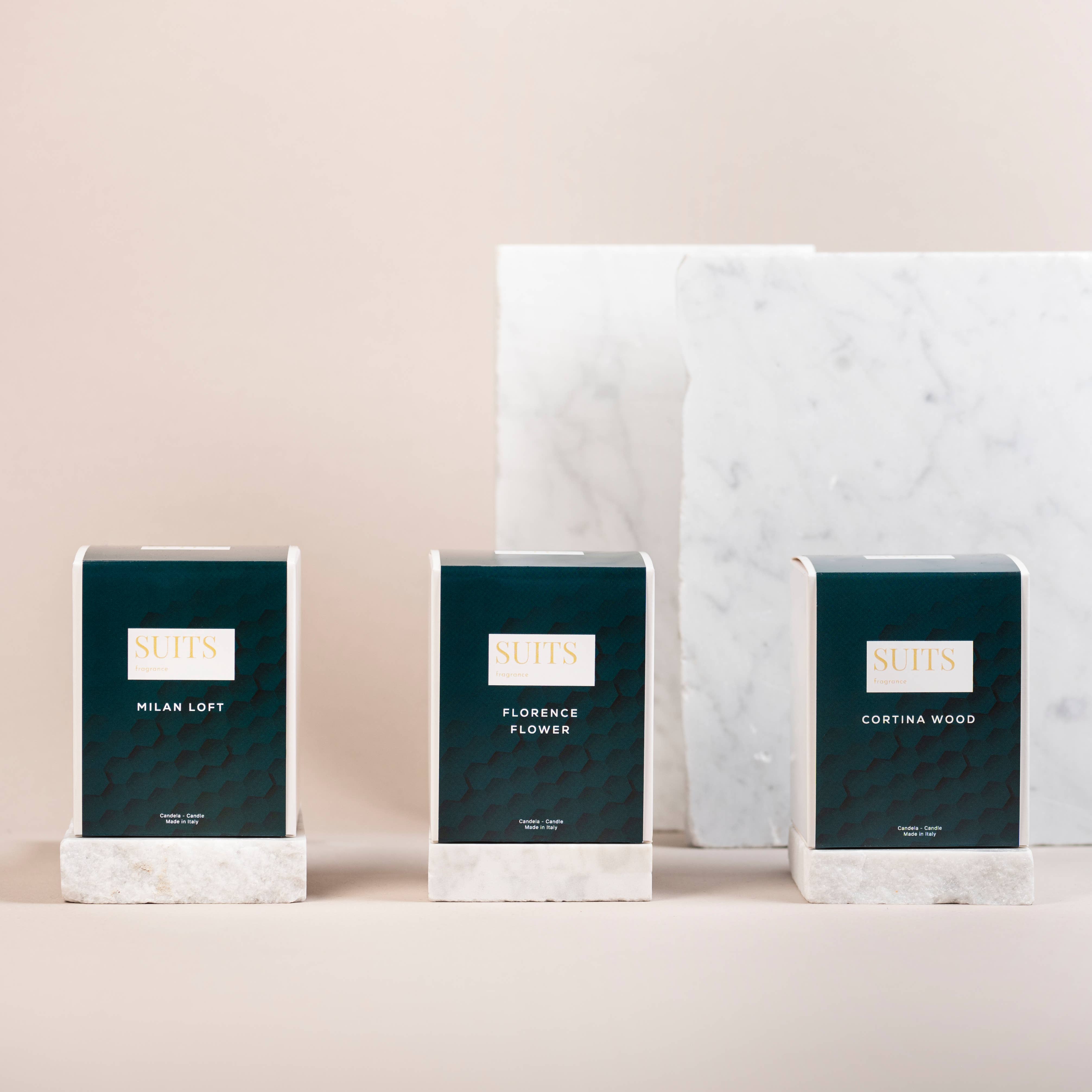 SUITS FRAGRANCE - Wholesale Jar/Filled Candle - SUITS FRAGRANCE SCENTED CANDLE - CORTINA WOOD3