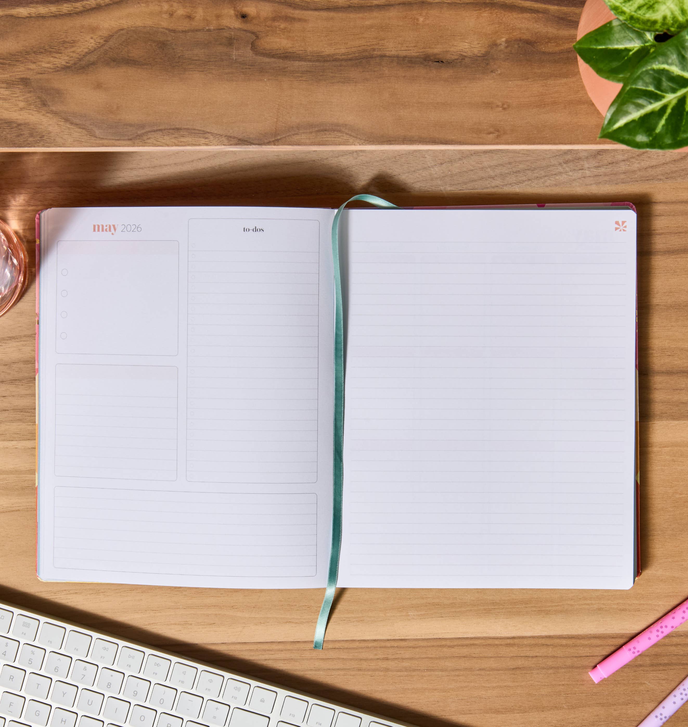 Erin Condren Design - Vente Agendas - LifePlanner relié souple 8x10 - Hexagone, horaire4