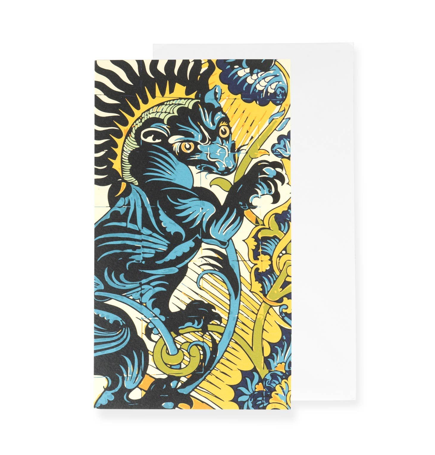 byLegacy - Wholesale Stationery/Notecard Set - DL Card&ENV Lioness Rampant2