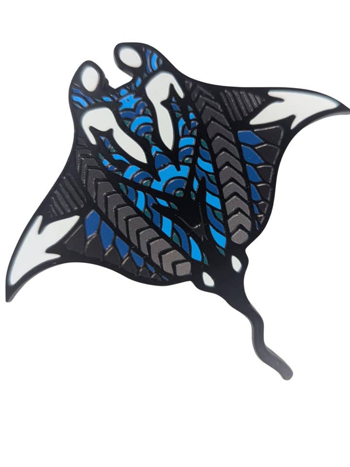 Raie Manta Tribale Magnétique pour la vente par Advance Wildlife Education LLC