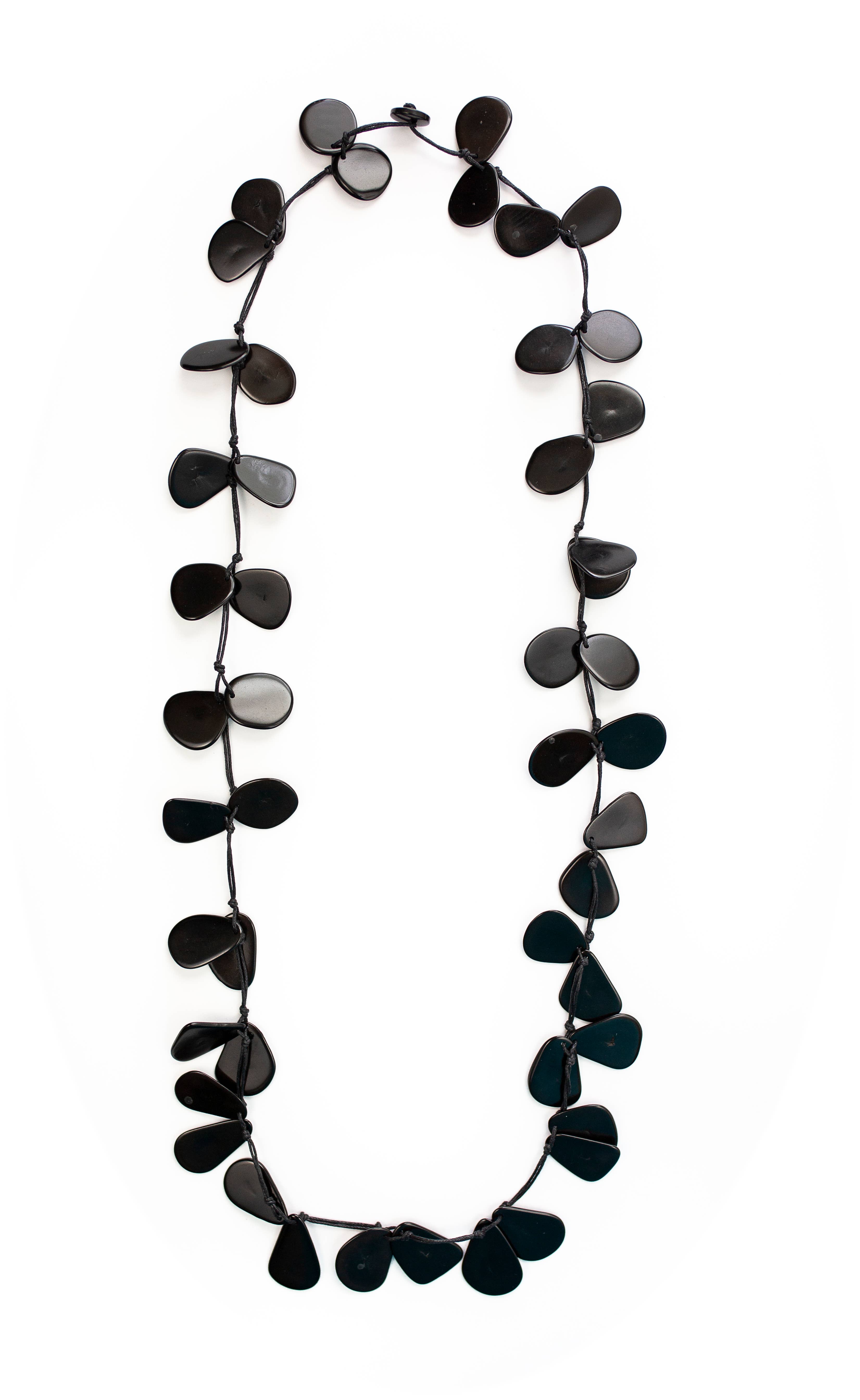 Organic Tagua Jewelry – Engroshandel Perlehalskæde – Tagua halskæde med tynde skiver57