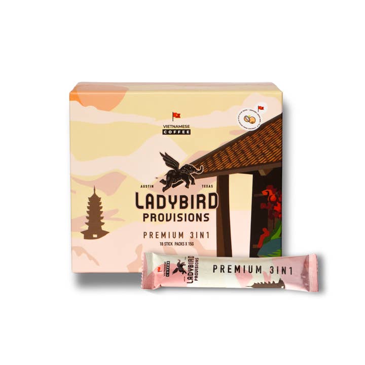 Premium 3in1 Instant Latte for wholesale by Ladybird Provisions